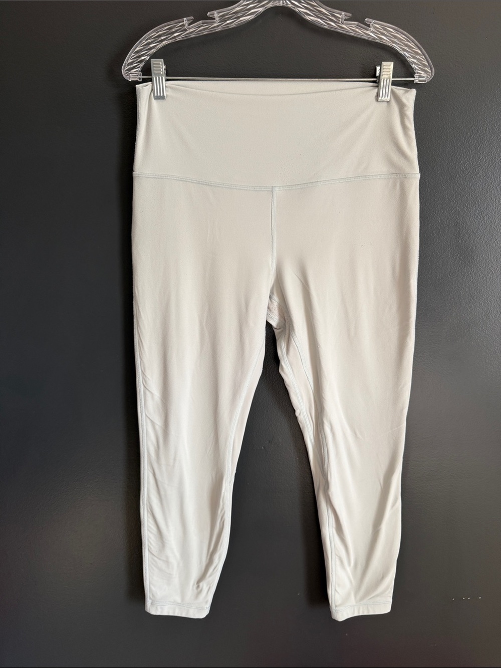 lululemon athletica Light Gray High-Rise Leggings